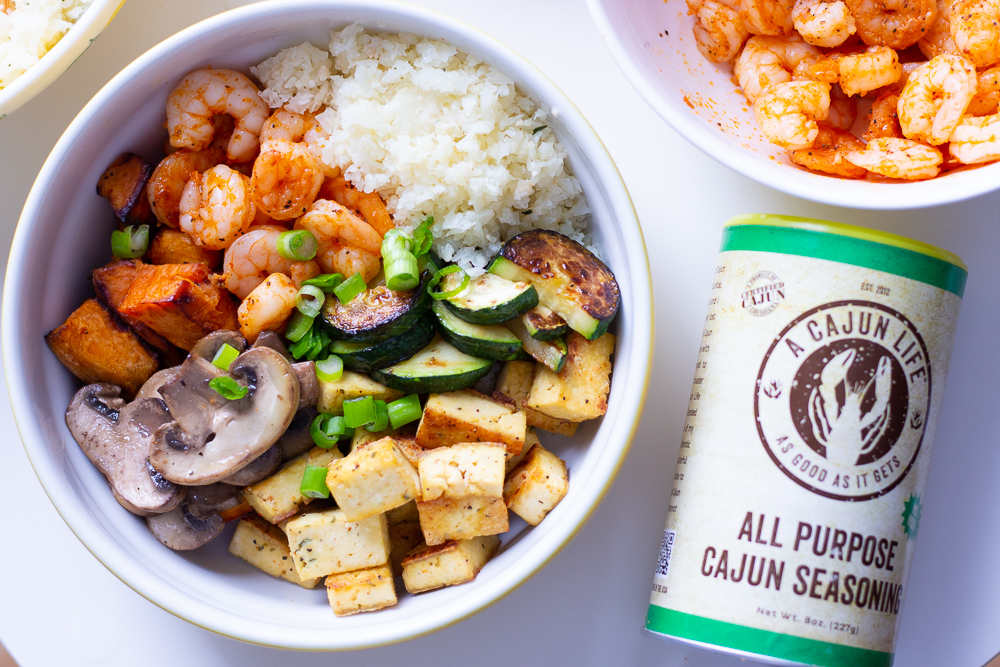 Cajun Shrimp Buddha Bowl