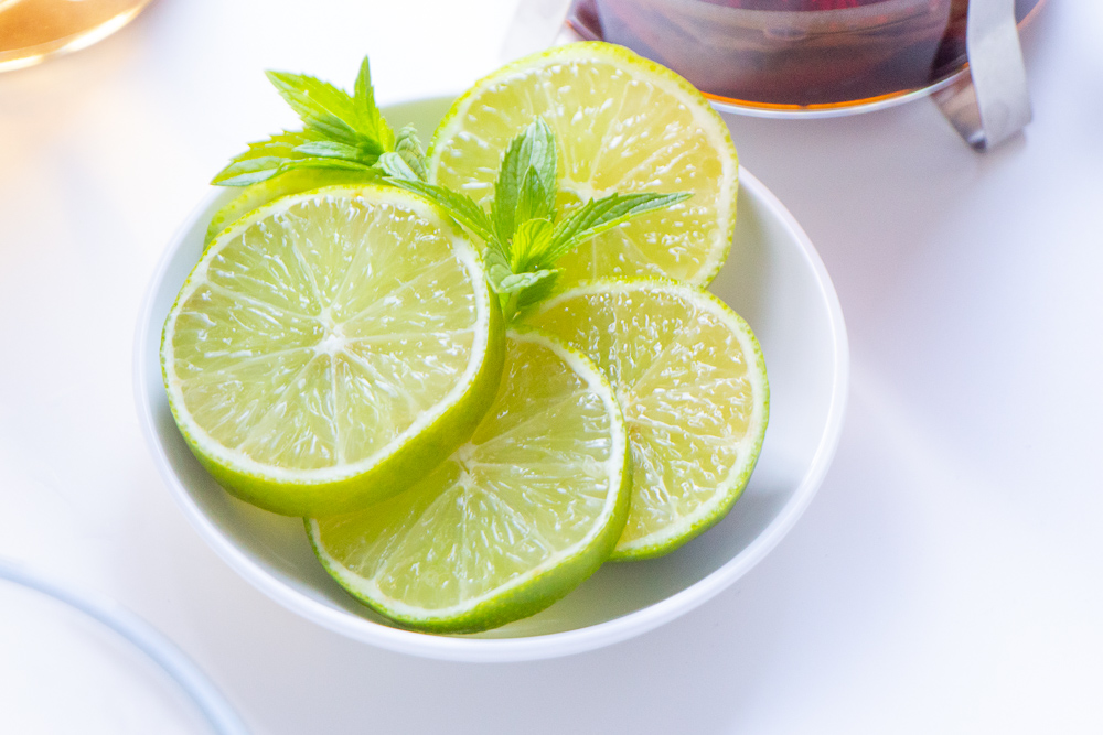 Morning Pick Me Up! | Apple Mint Iced Tea Recipe