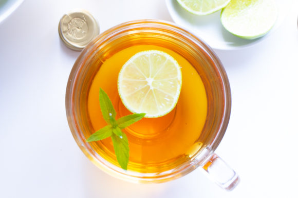 Morning Pick Me Up! | Apple Mint Iced Tea Recipe