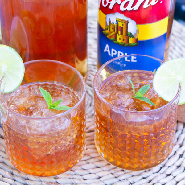 Morning Pick-Me-Up! | Apple Mint Iced Tea Recipe