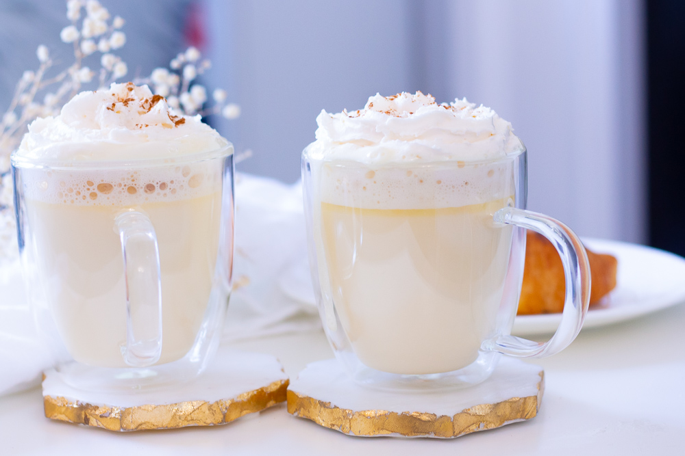 Homemade Pumpkin Pie White Hot Chocolate Recipe