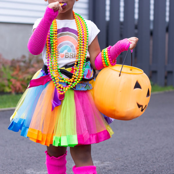 DIY 80’s Inspired Toddler Costume