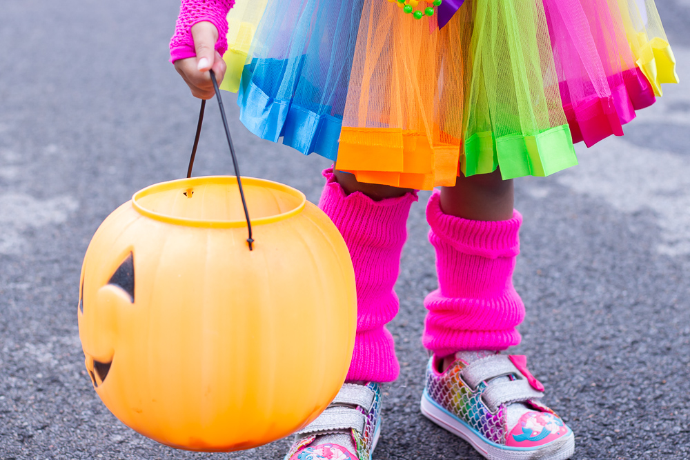 DIY 80's Inspired Toddler Costume