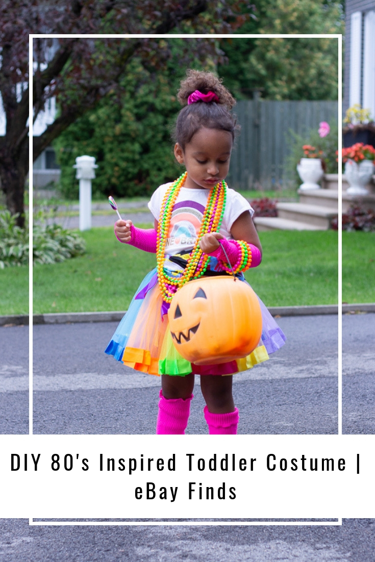 DIY 80's Inspired Toddler Costume | eBay Finds