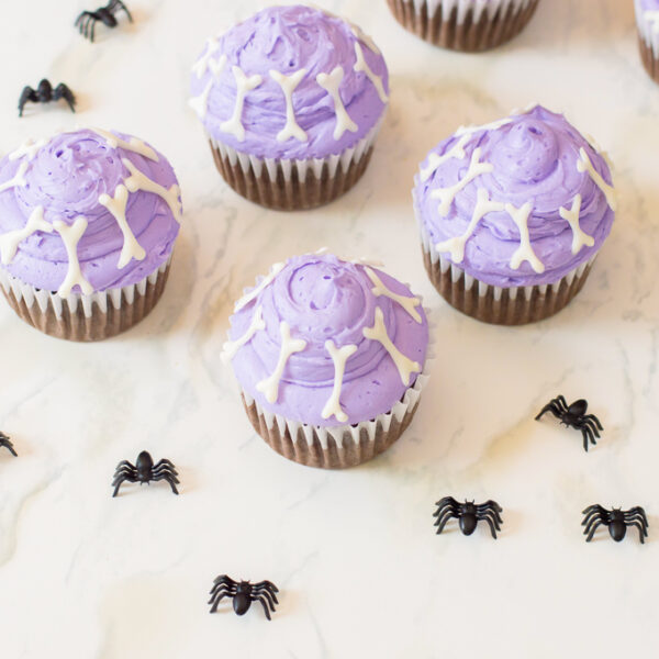 Baking With Kids | DIY Halloween Bones Cupcakes