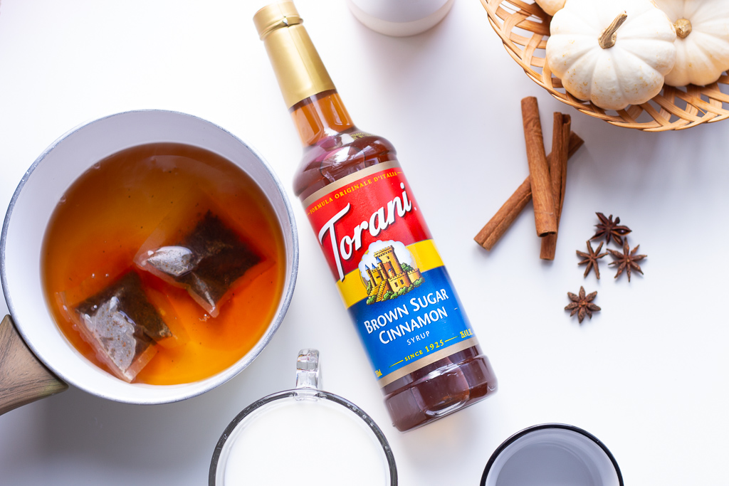 Fall Vibes | Sweet Cinnamon Milk Tea Recipe