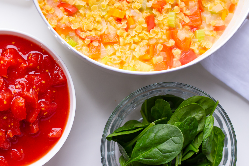 Spicy Red Lentil and Quinoa Soup Recipe