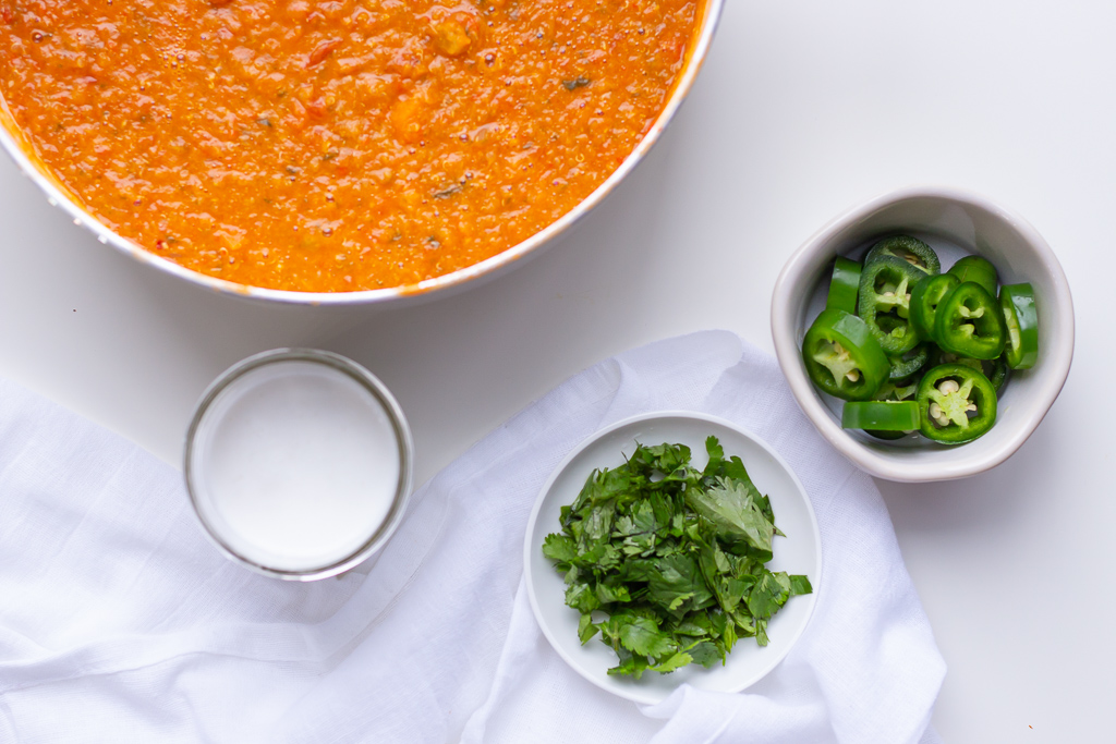 Spicy Red Lentil and Quinoa Soup Recipe