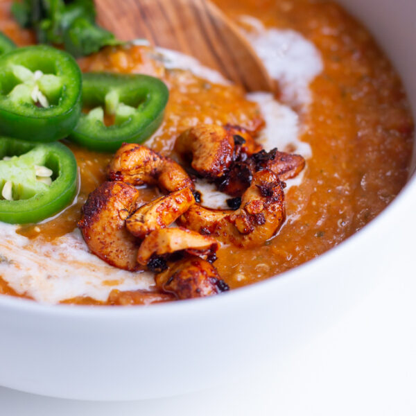 Spicy Red Lentil and Quinoa Soup Recipe