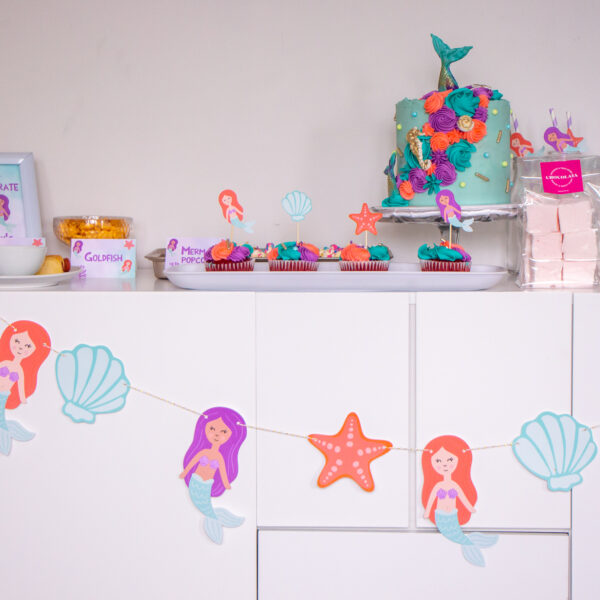 Mermaid Birthday Party For Toddlers | Happy 5th Birthday