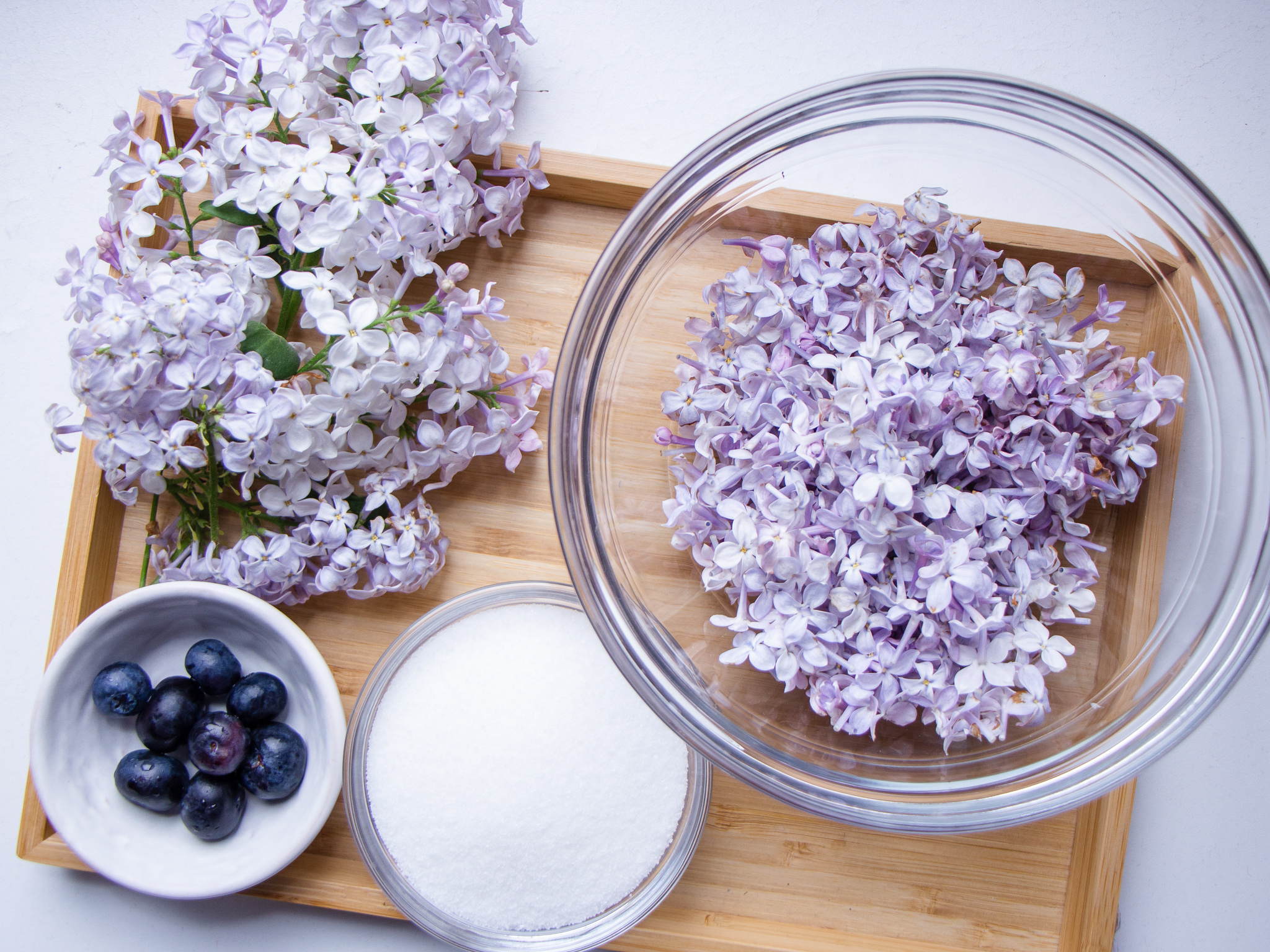 How to Make Lilac Simple Syrup