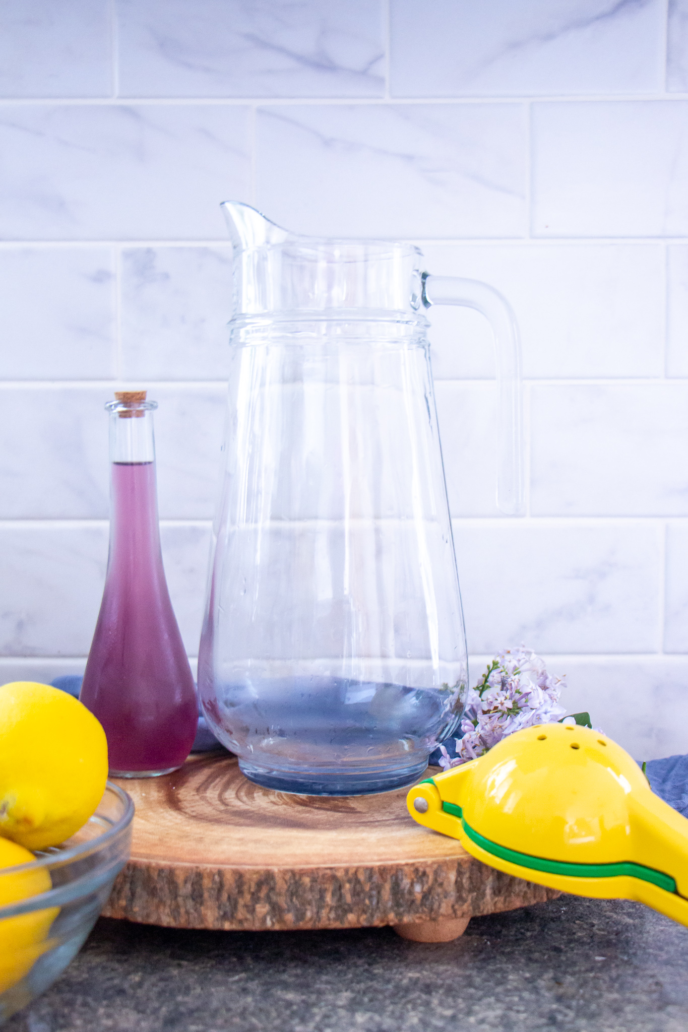 Refreshing Fizzy Lilac Lemonade Recipe