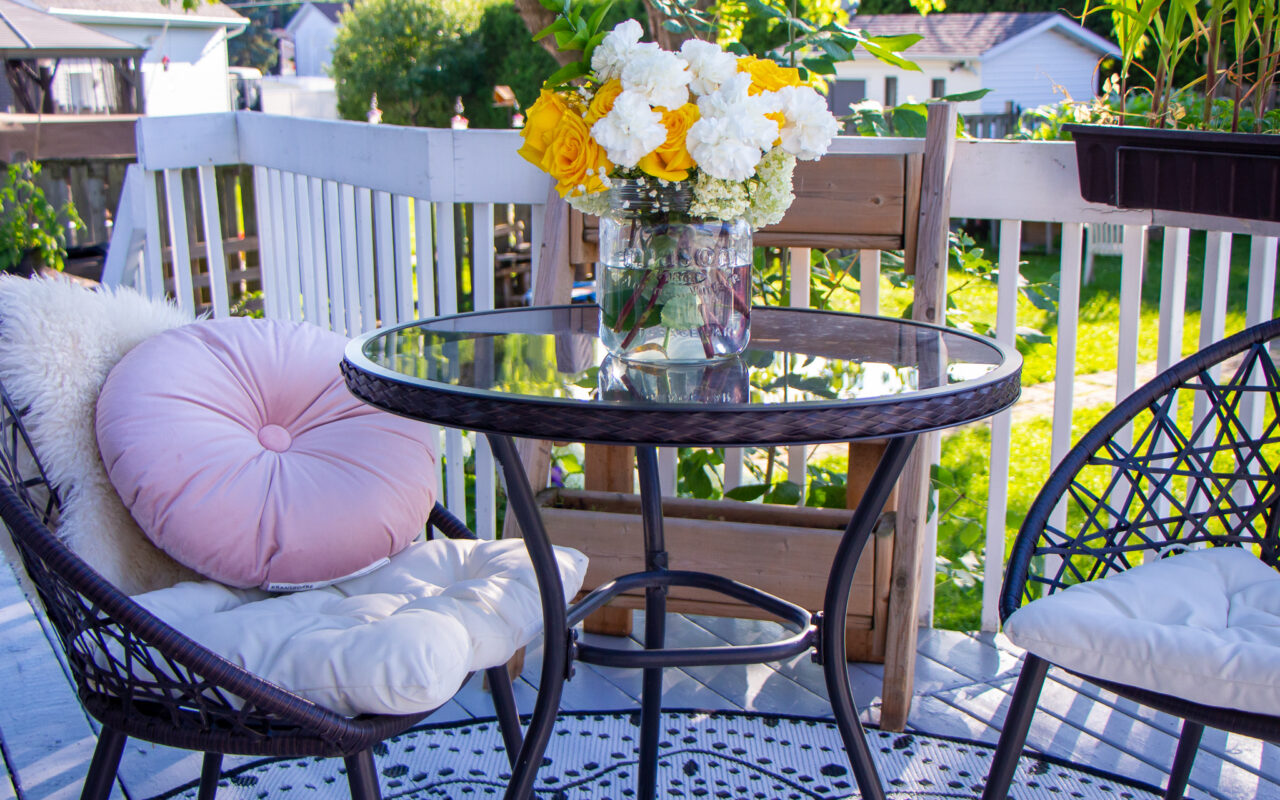 Patio furniture for the summer