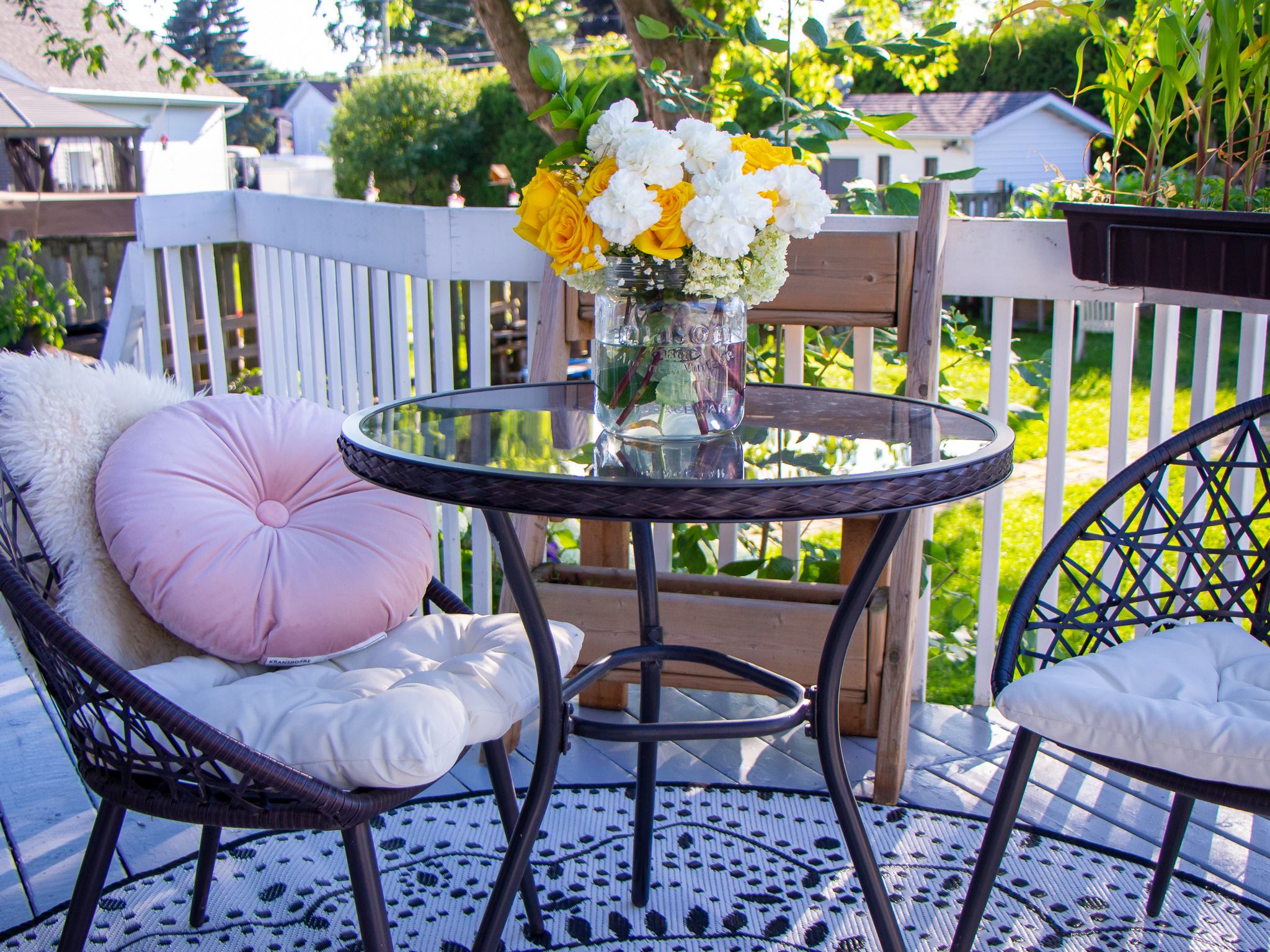 Patio furniture for the summer