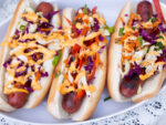 Asian Slaw Hot Dogs recipe