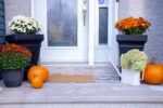 Simple Ways to Spruce Up Your Front Patio for Fall with the Atherton Planter Box™ - Onyx Black 2 Pack from Step2