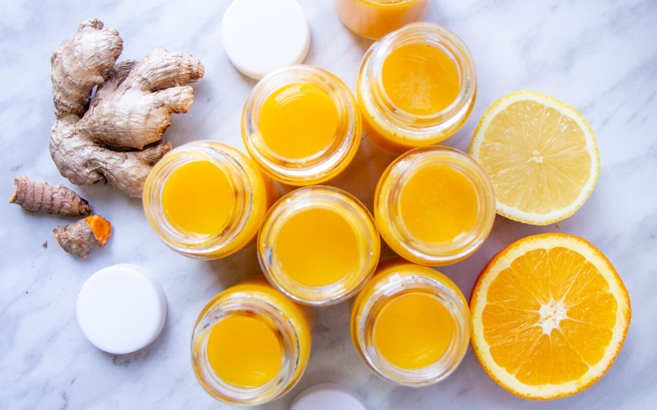 Spice Up Your Day with Golden Goodness: DIY Ginger Turmeric Shots