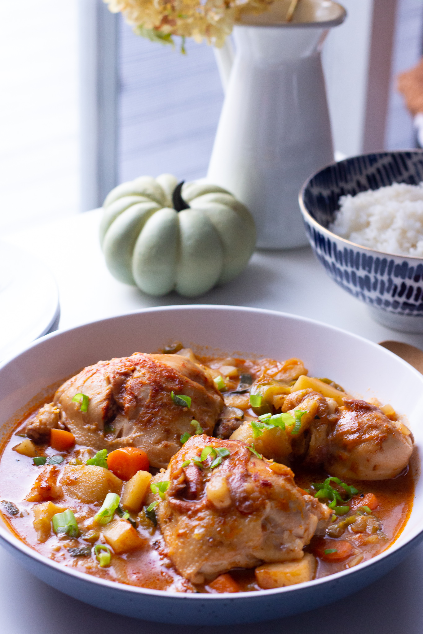 Simple Stewed Chicken Recipe With Potatoes