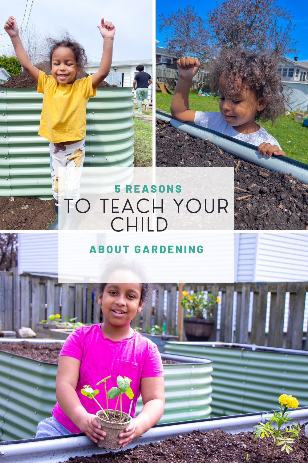 5 Reasons to Teach Your Child About Gardening